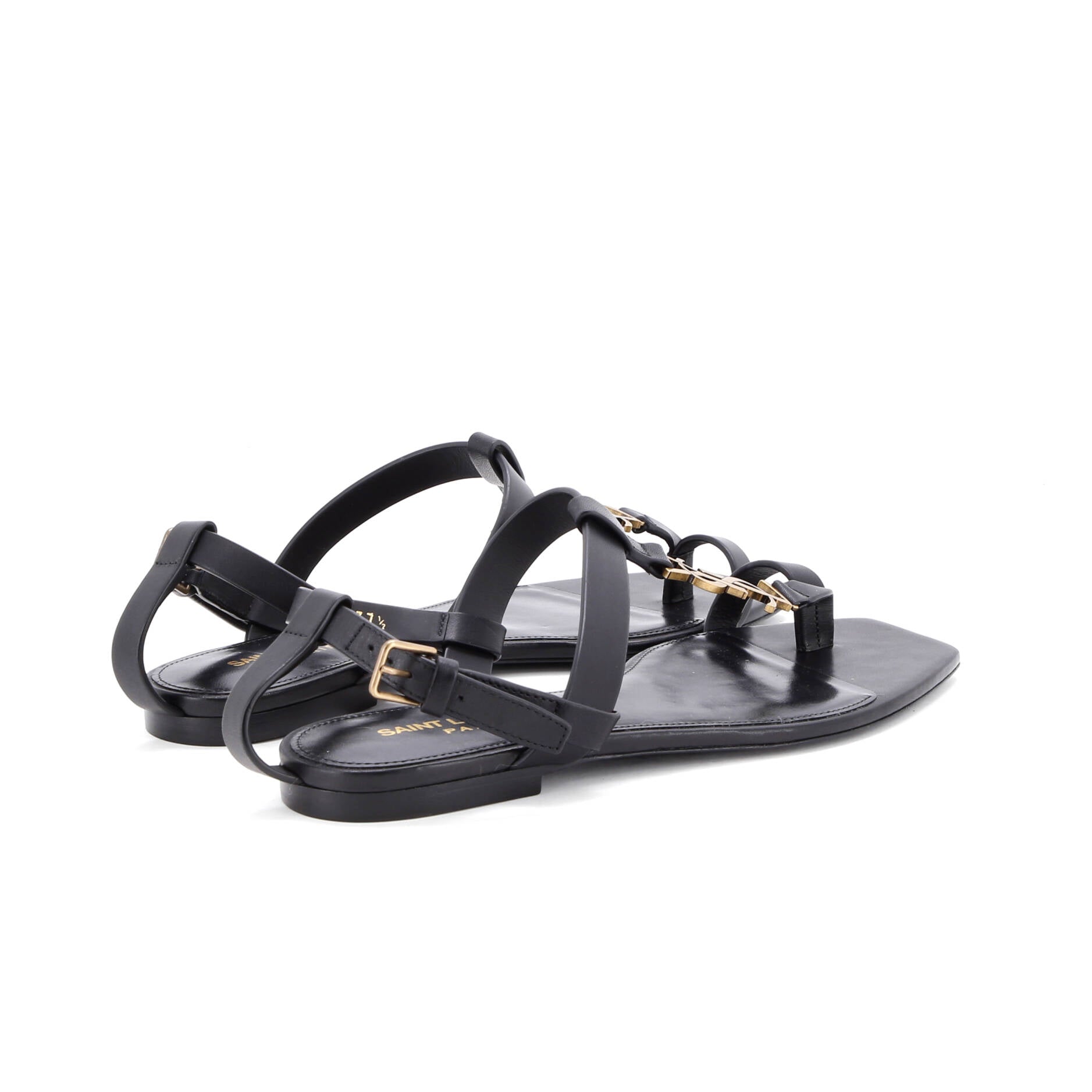 Women's Cassandra Flat Sandals Leather