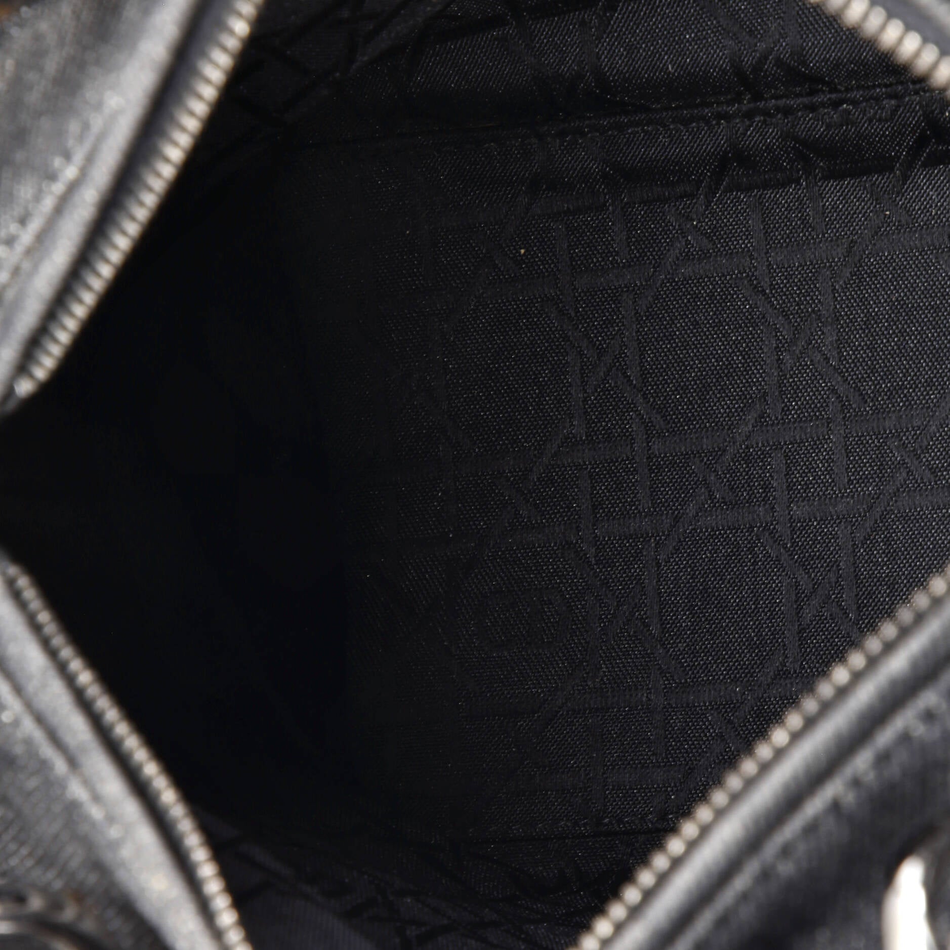 Vintage Lady Dior Bag Cannage Studded Denim Medium