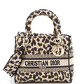 Lady D-Lite Bag Mizza Embroidered Canvas Medium