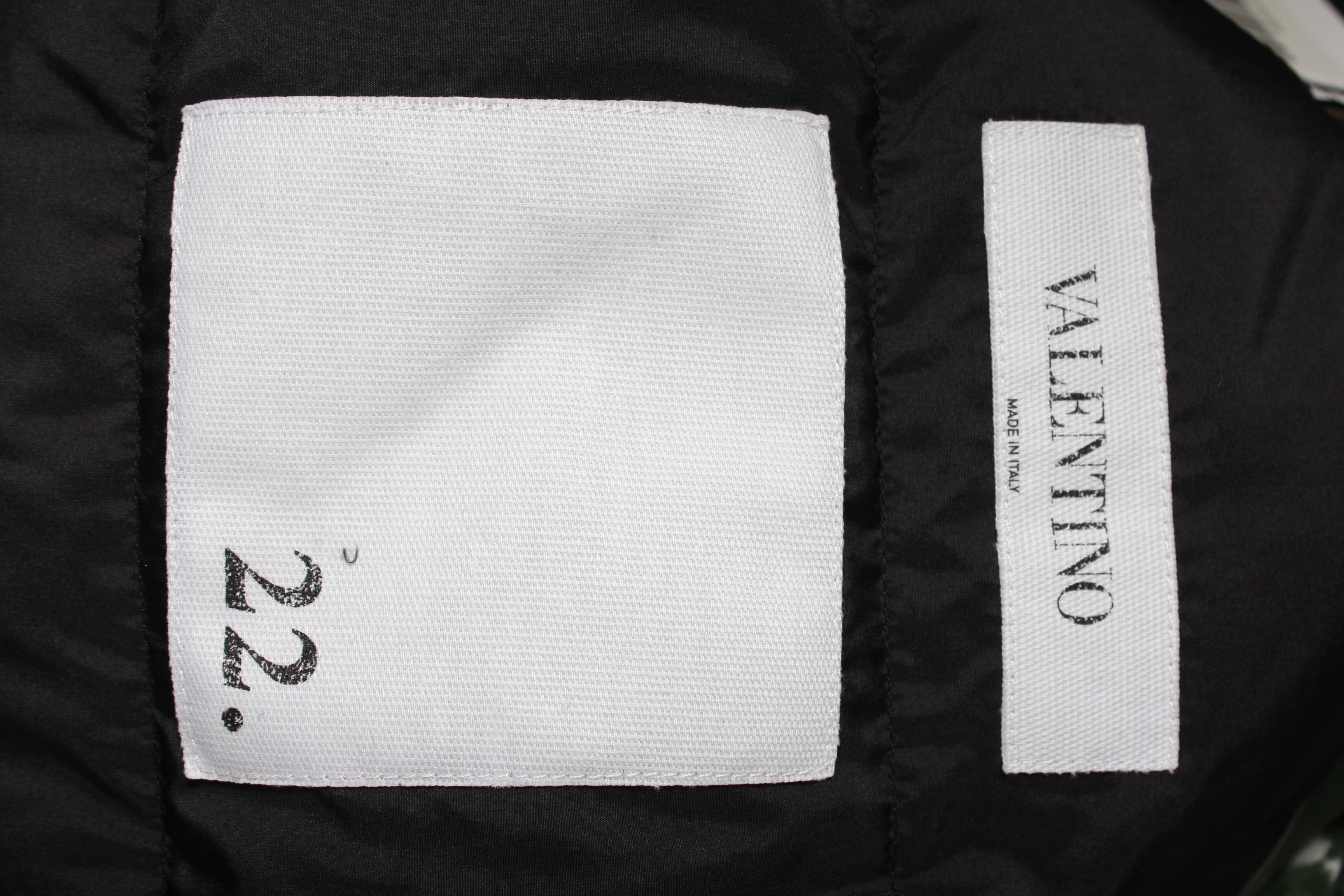 Valentino Studded Camouflage-Print Quilted Shell Hooded Down Jacket in Green Polyamide