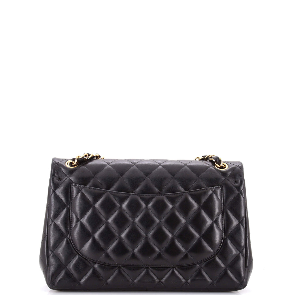 Classic Double Flap Bag Quilted Lambskin Jumbo