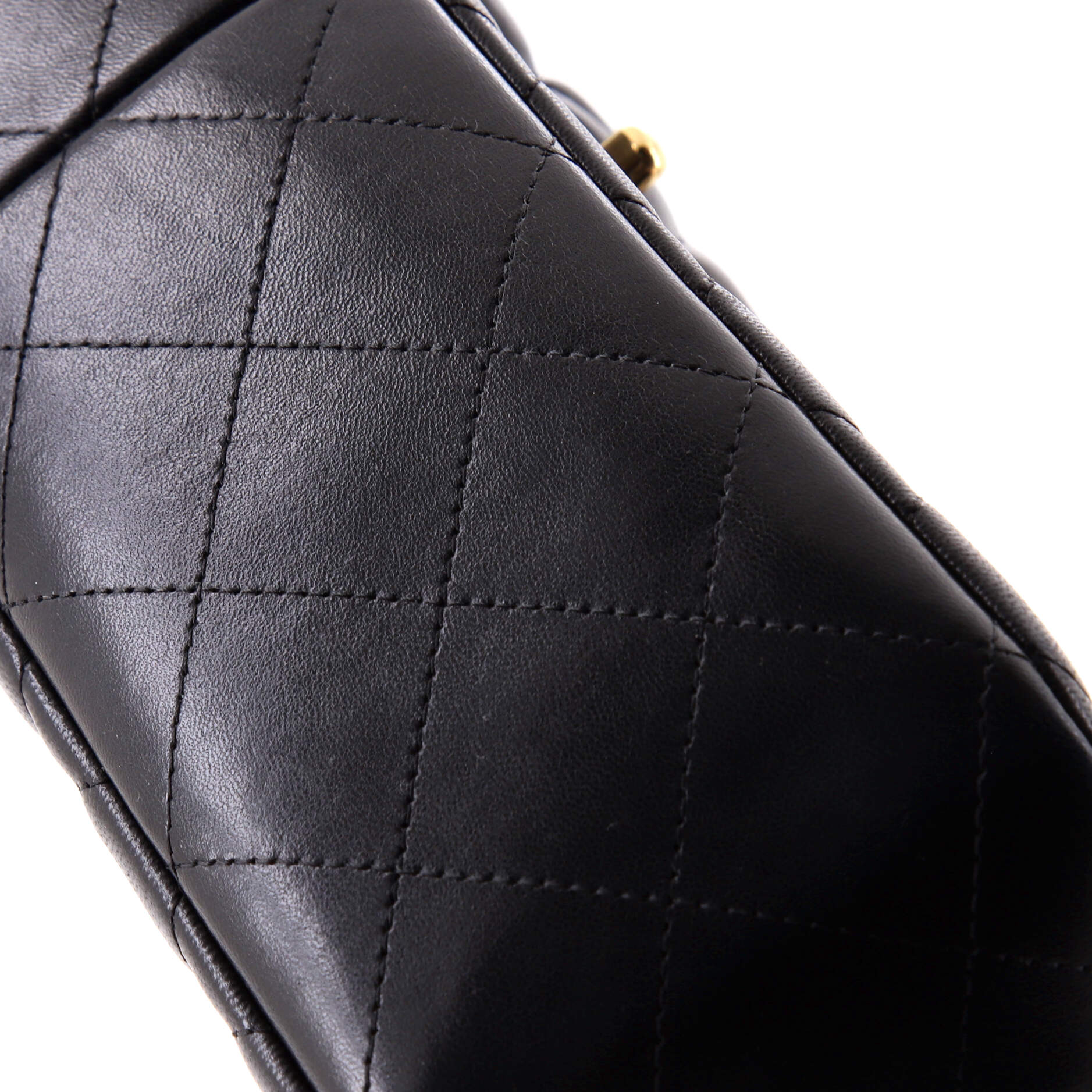 Classic Double Flap Bag Quilted Lambskin Jumbo
