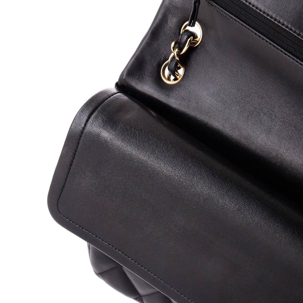 Classic Double Flap Bag Quilted Lambskin Jumbo