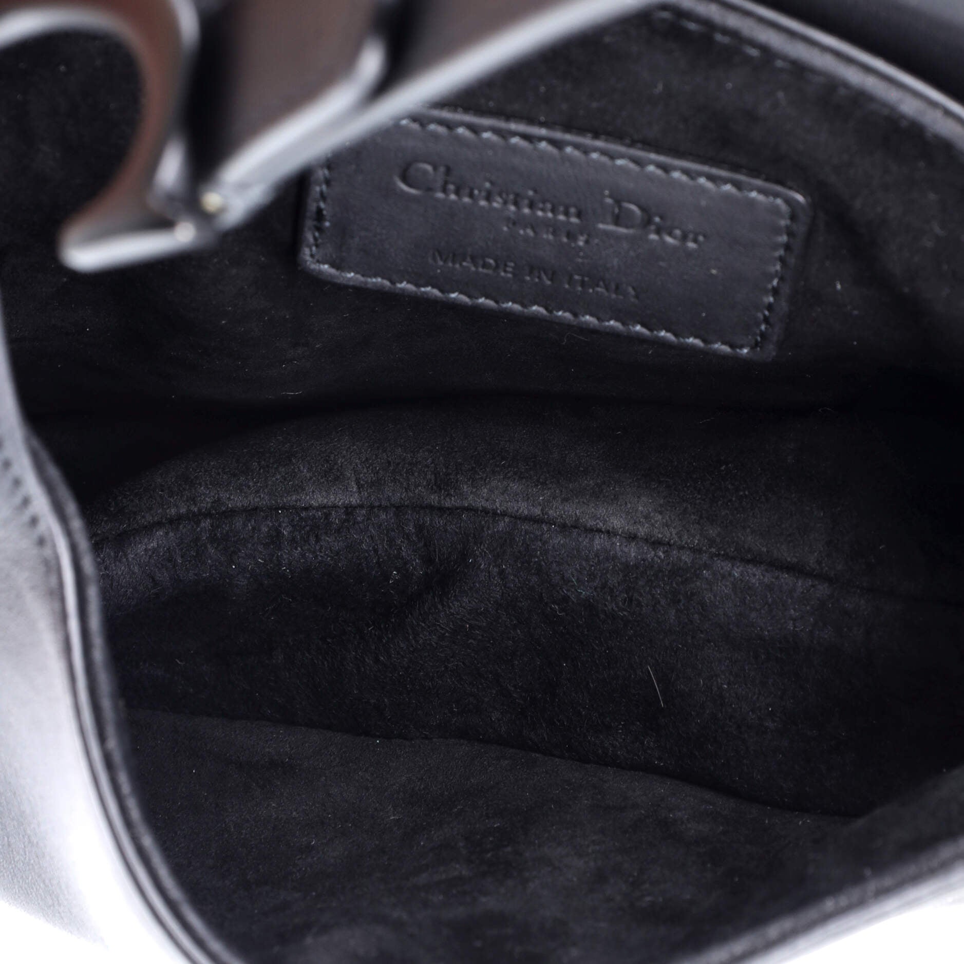 Ultra Matte Saddle Handbag Leather Mini