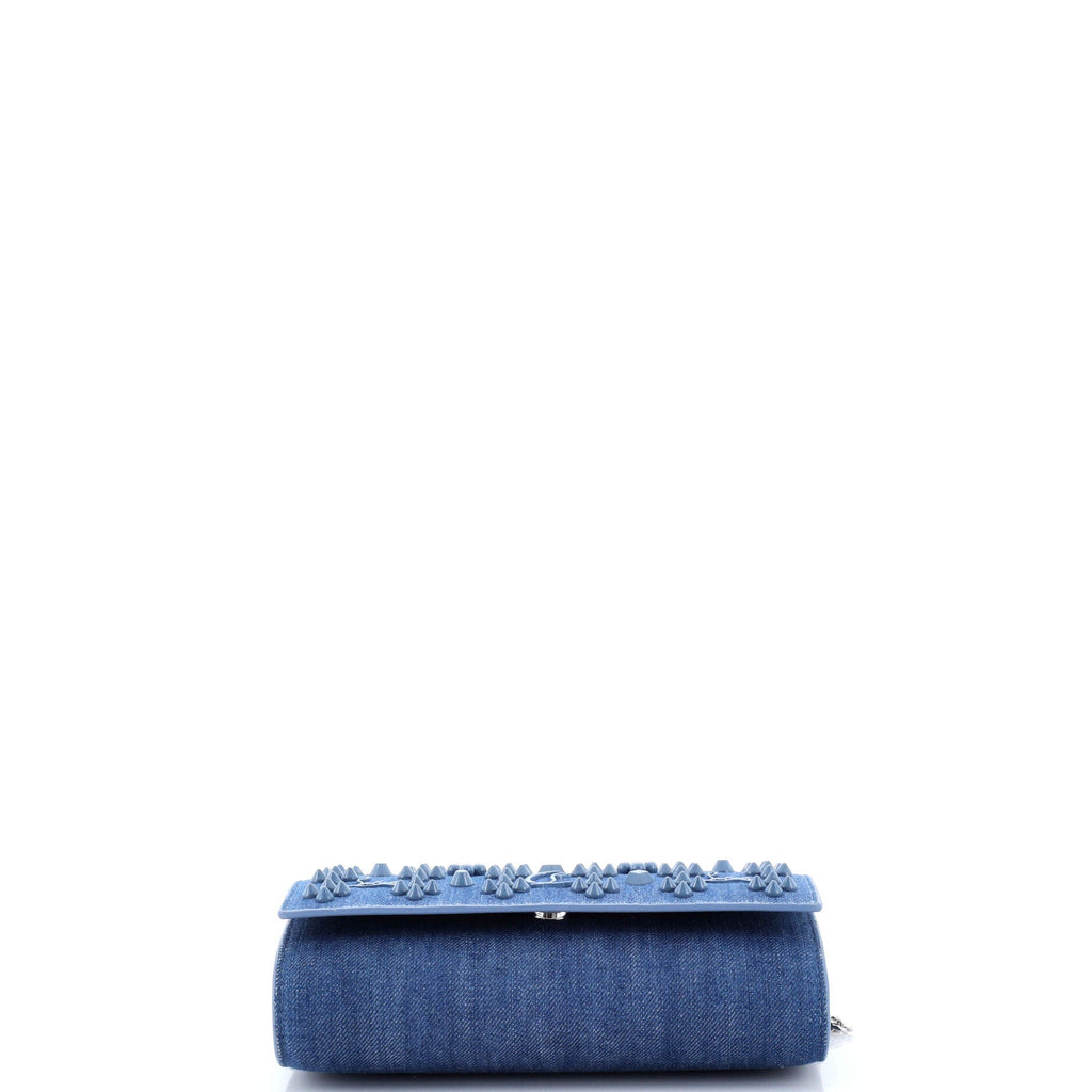 Paloma Wallet on Chain Embellished Denim