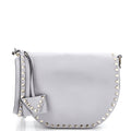 Rockstud Saddle Crossbody Bag Leather Small