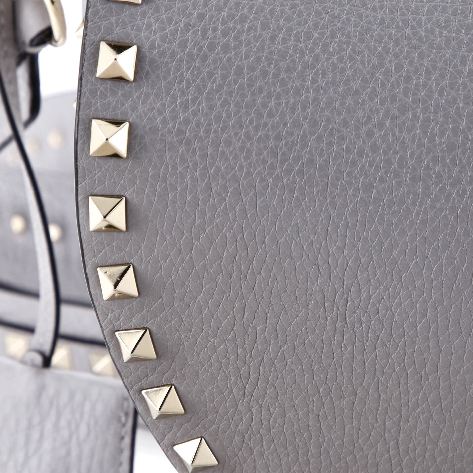 Rockstud Saddle Crossbody Bag Leather Small