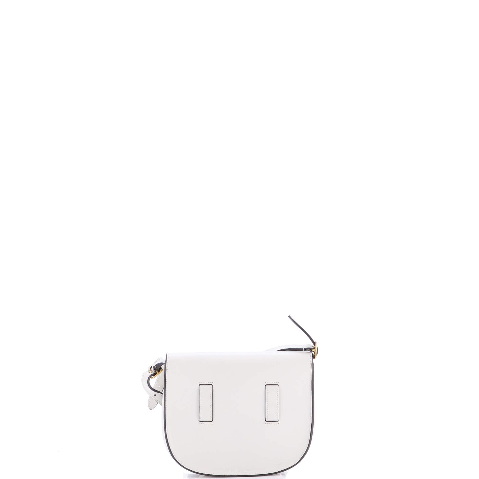 Symmetrical Shoulder Bag Leather Mini