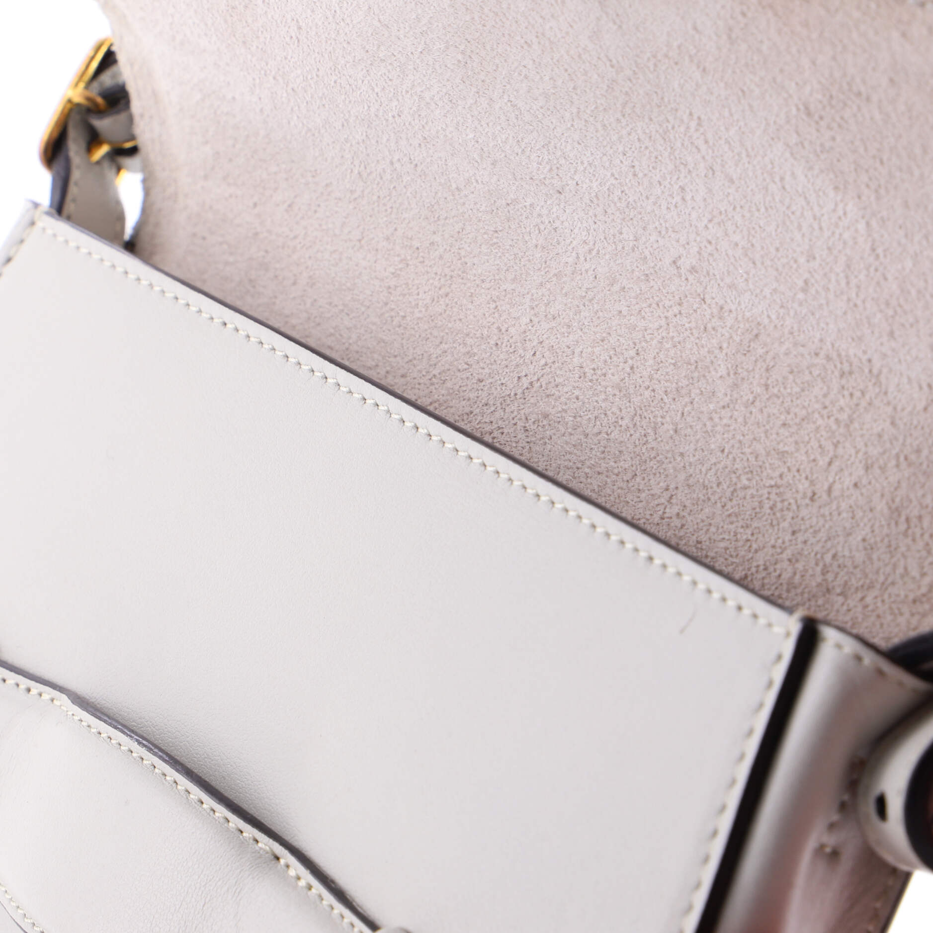 Symmetrical Shoulder Bag Leather Mini