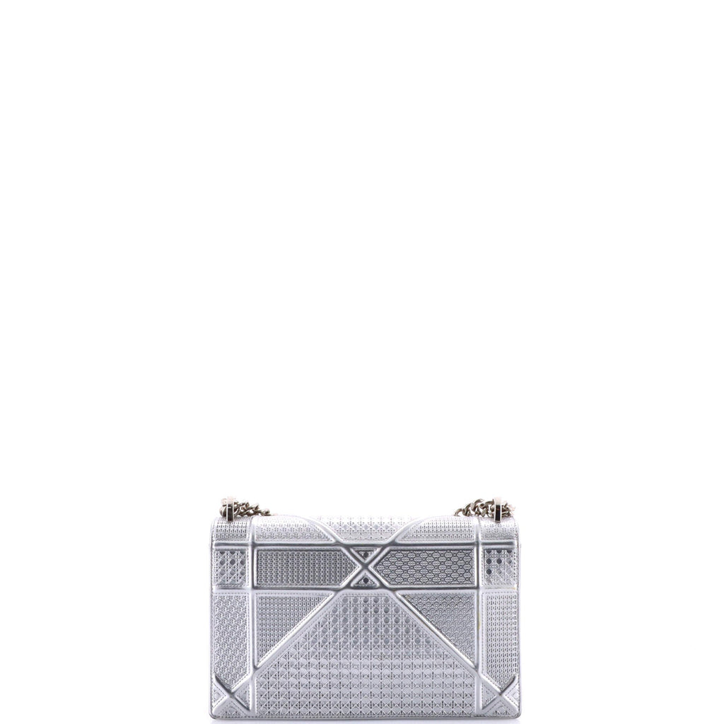 Diorama Flap Bag Cannage Embossed Calfskin Medium