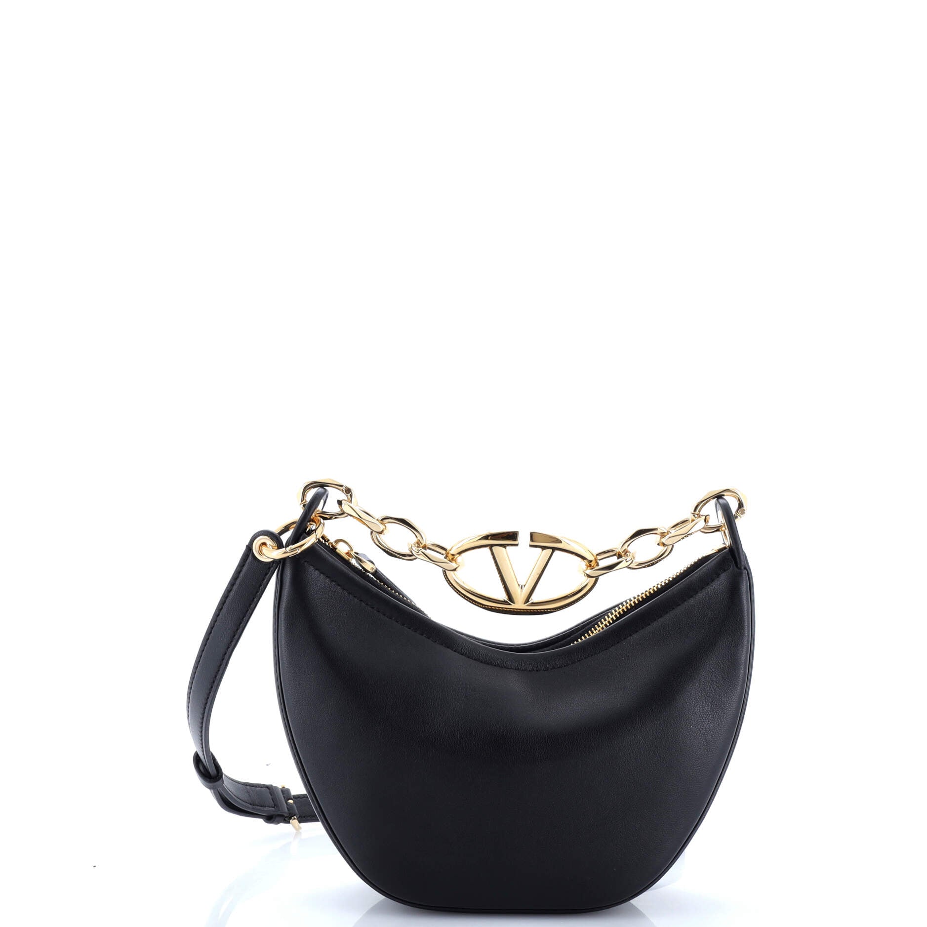 Vlogo Moon Hobo Leather Mini