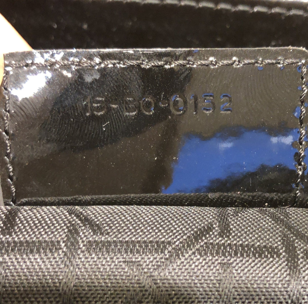 Lady Dior Bag Cannage Quilt Patent Medium