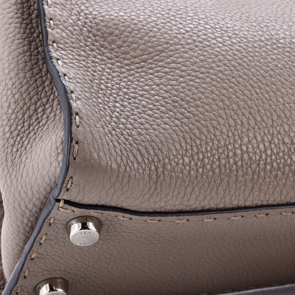 Selleria Peekaboo Bag Leather with Python Mini