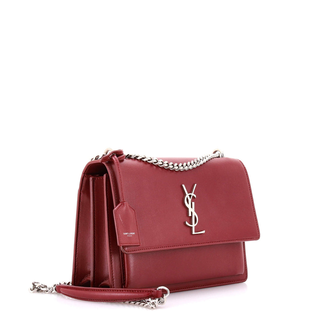 Sunset Crossbody Bag Leather Medium