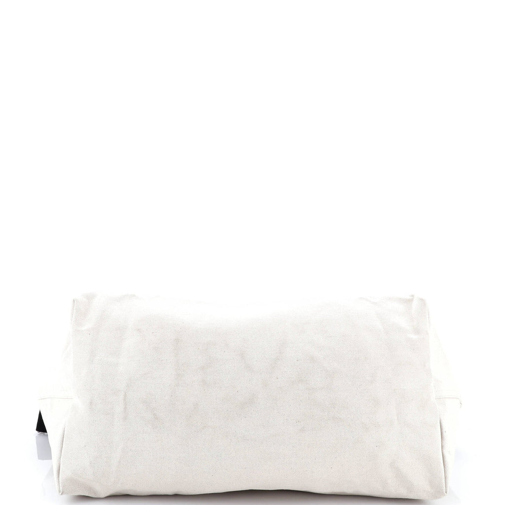 Rive Gauche Shopper Tote Canvas Maxi