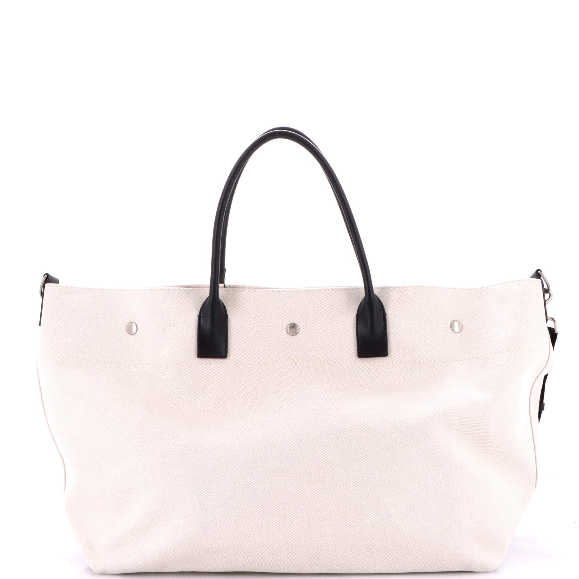 Rive Gauche Shopper Tote Canvas Maxi