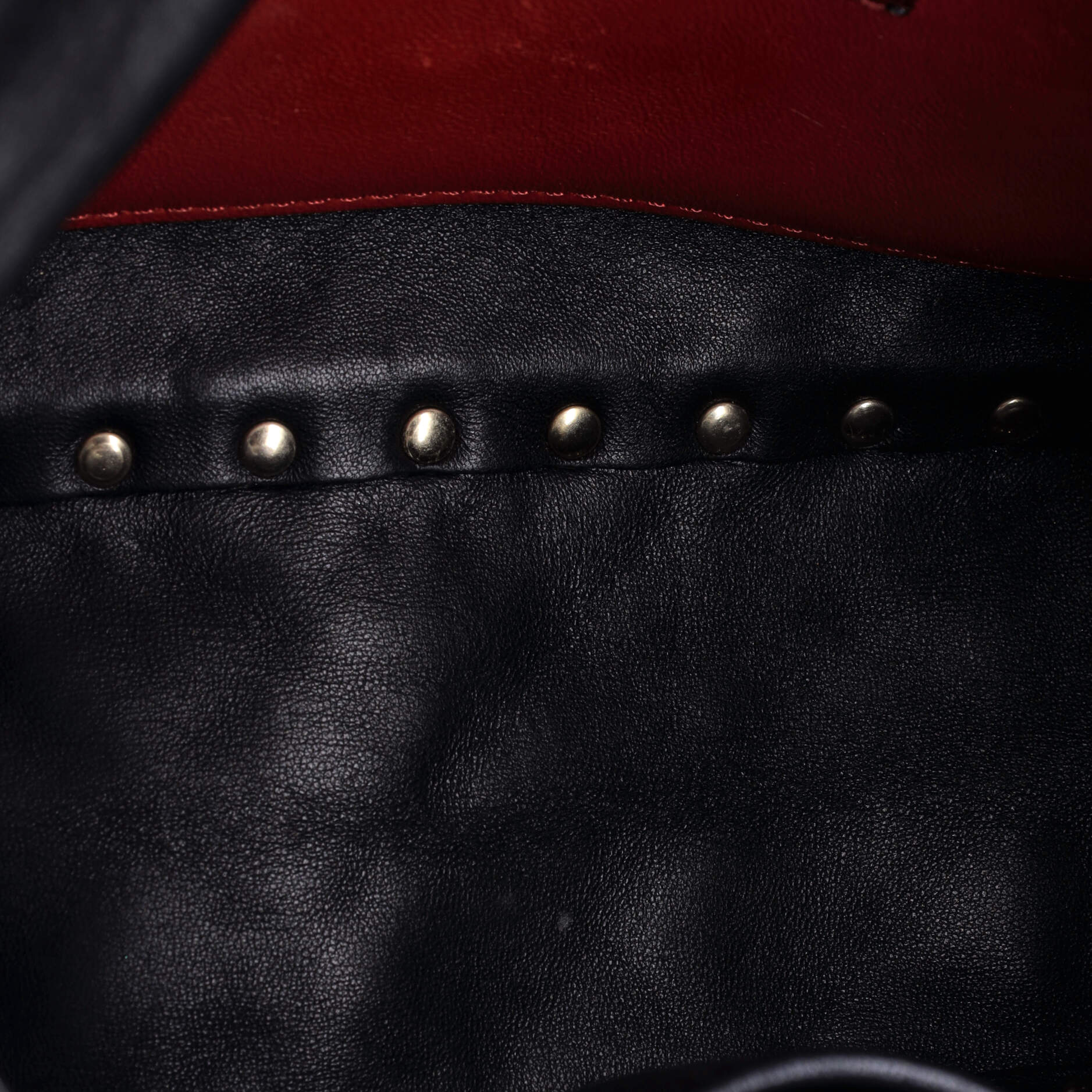 VLTN Rockstud Spike Flap Bag Quilted Leather Medium