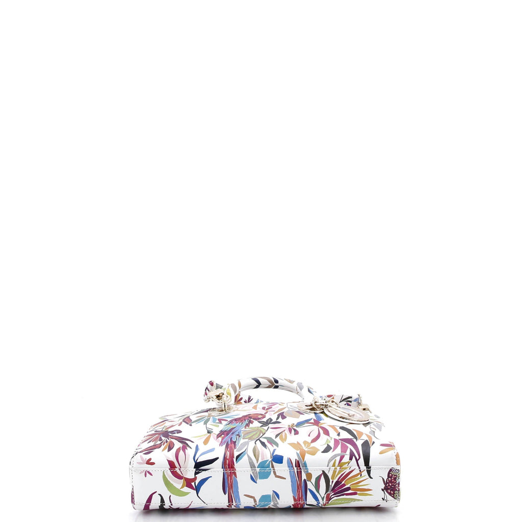 Lady D-Joy Bag Printed Leather Medium