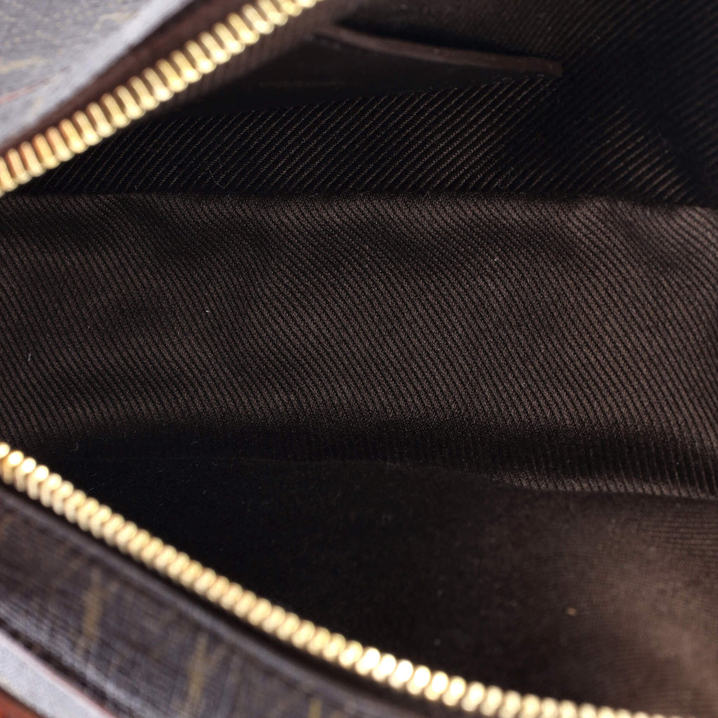 Le Monogramme Crossbody Pouch Monogram All Over Coated Canvas and Leather Small