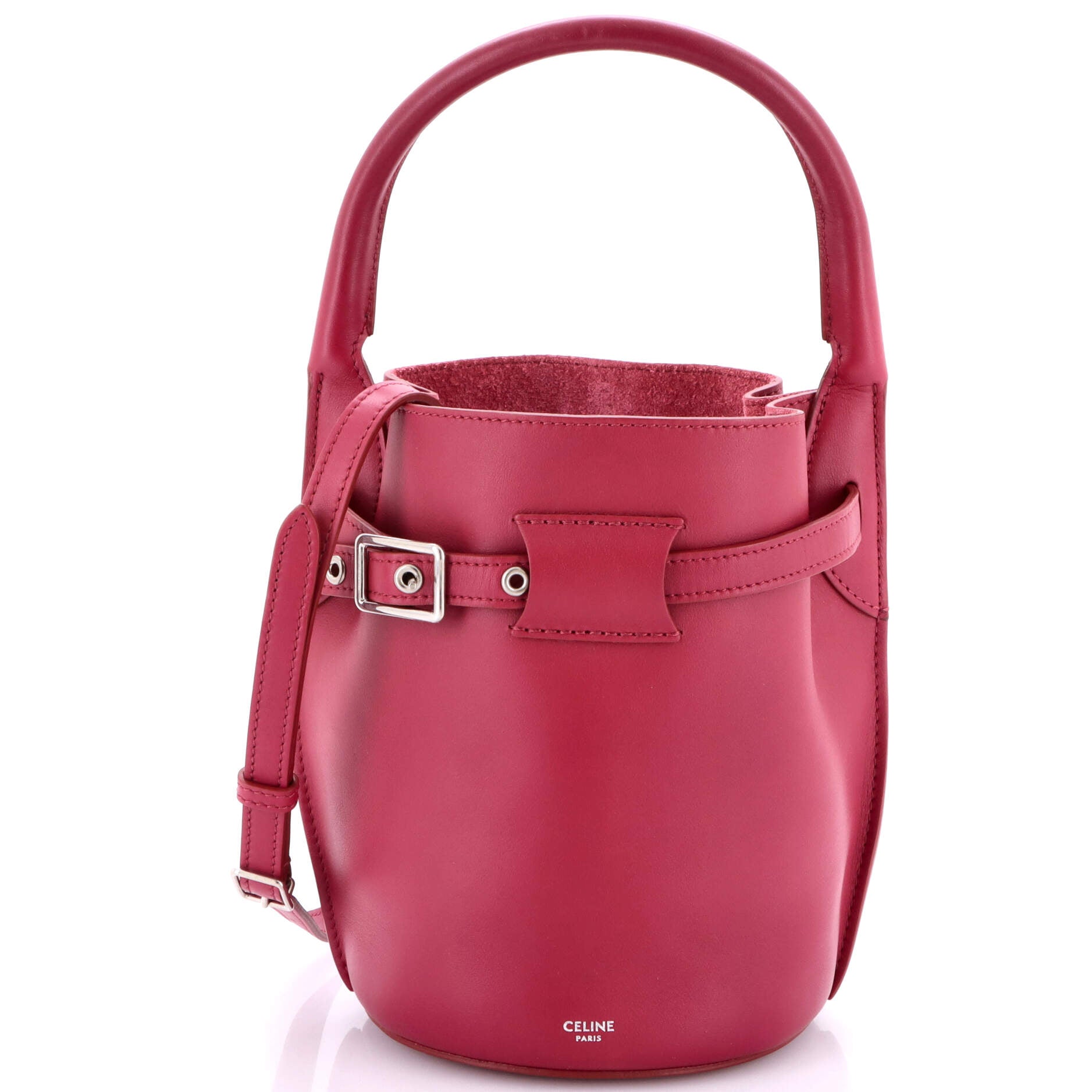 Big Bag Bucket Leather Nano