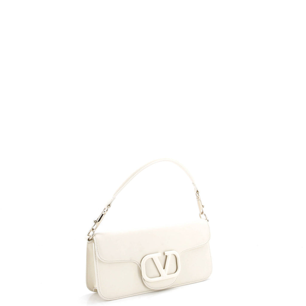 VLogo Loco Flap Shoulder Bag Leather Medium