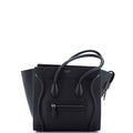 Luggage Bag Grainy Leather Micro