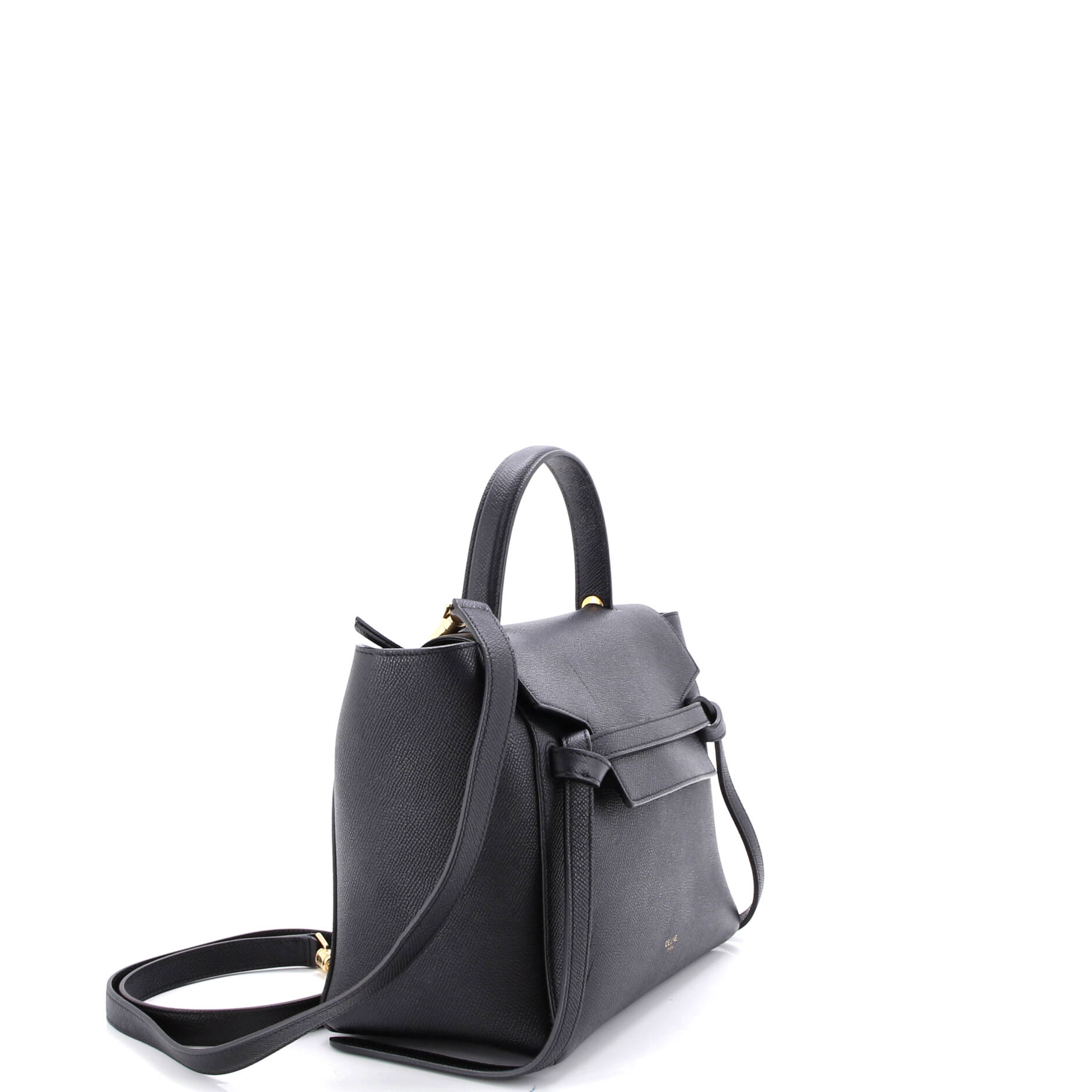 Belt Bag Textured Leather Micro