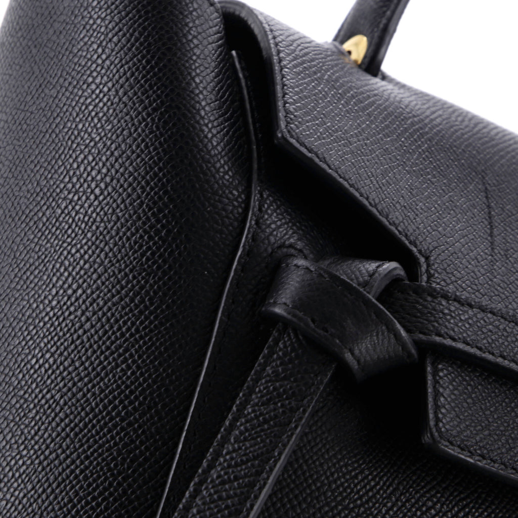 Belt Bag Textured Leather Micro