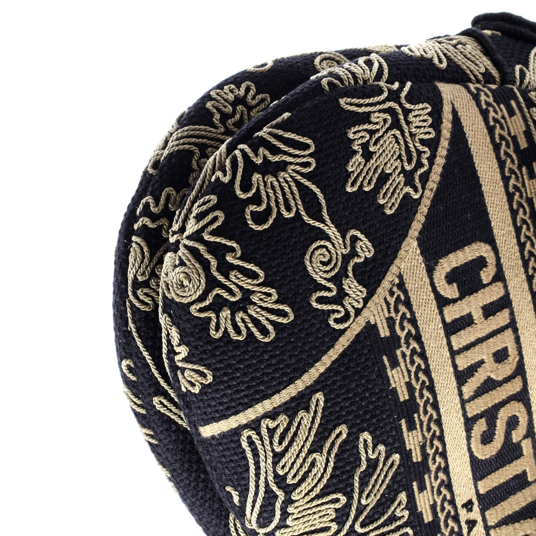 Saddle Bag Logo Embroidered Canvas Medium