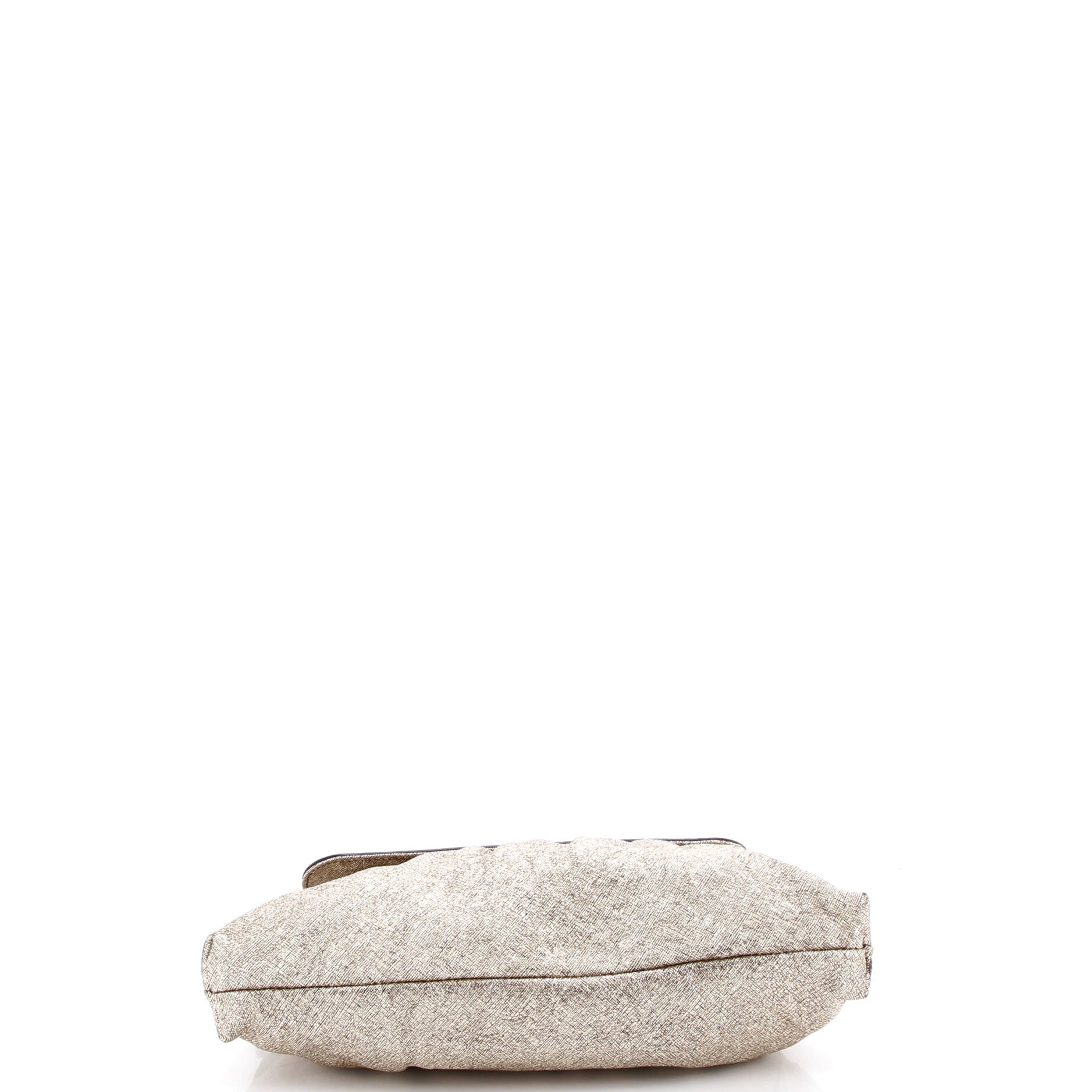 Chef Flap Bag Metallic Leather Small