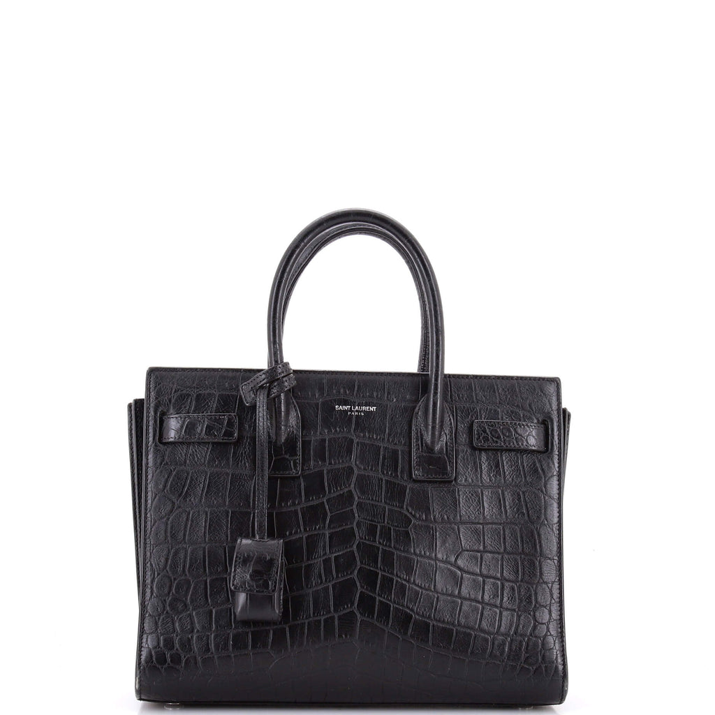 Sac de Jour NM Bag Crocodile Embossed Leather Baby
