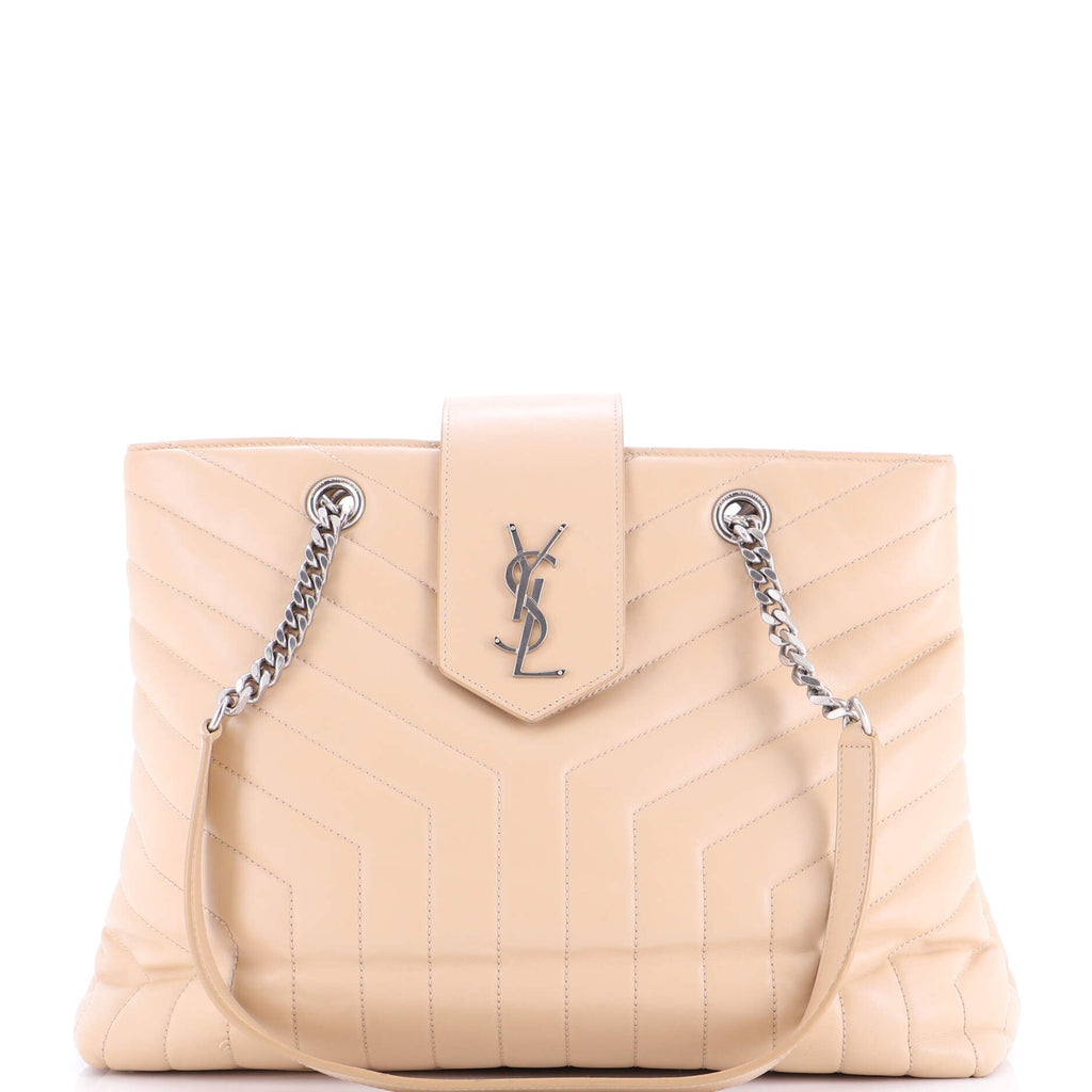 LouLou Tote Matelasse Chevron Leather Large