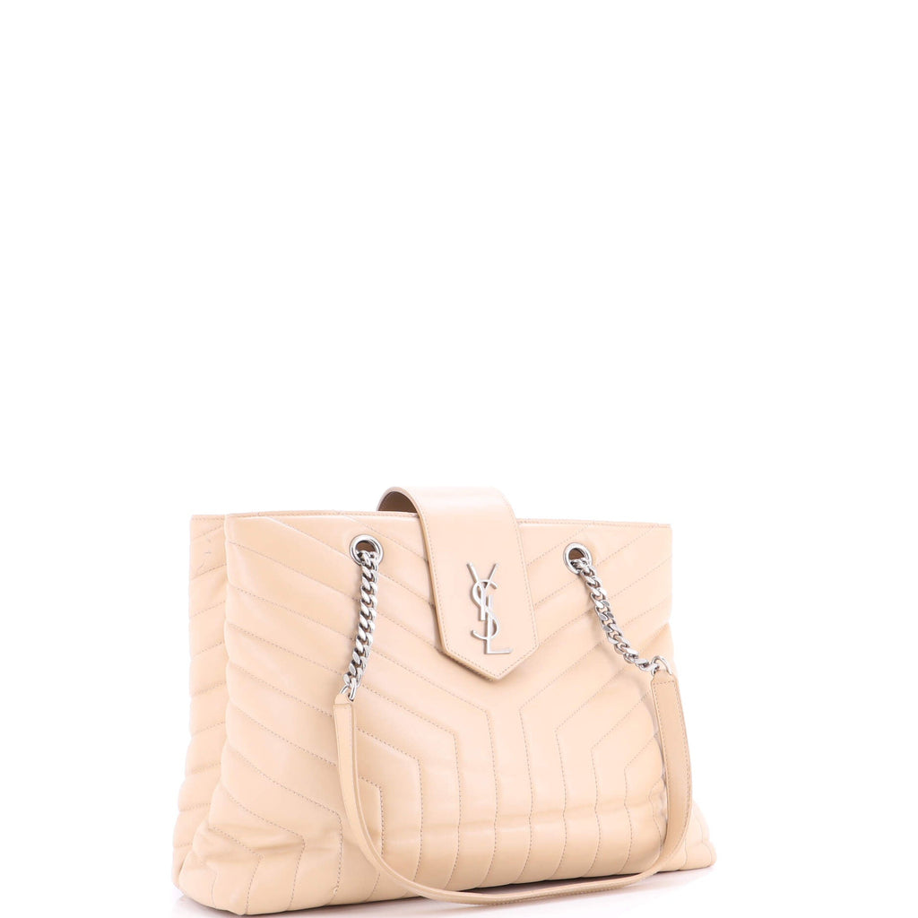 LouLou Tote Matelasse Chevron Leather Large