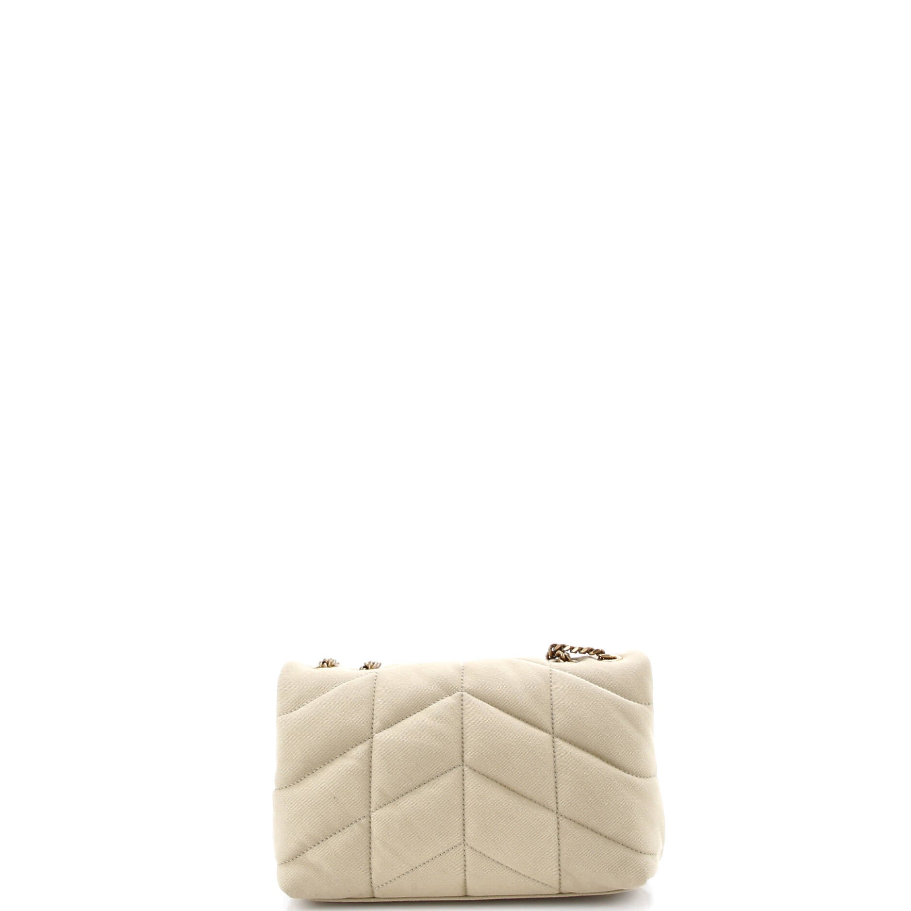 Loulou Puffer Shoulder Bag Quilted Canvas Mini