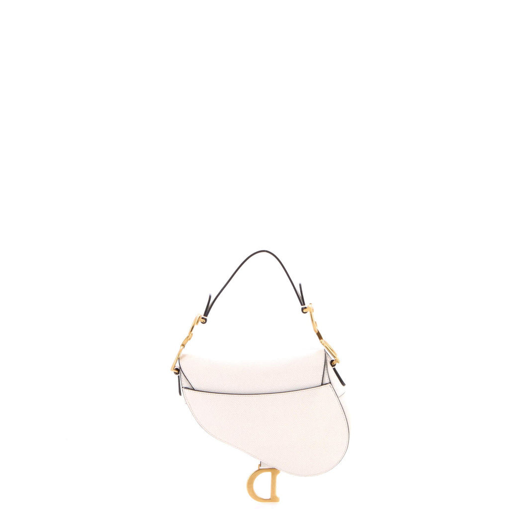 Saddle Handbag Leather Mini