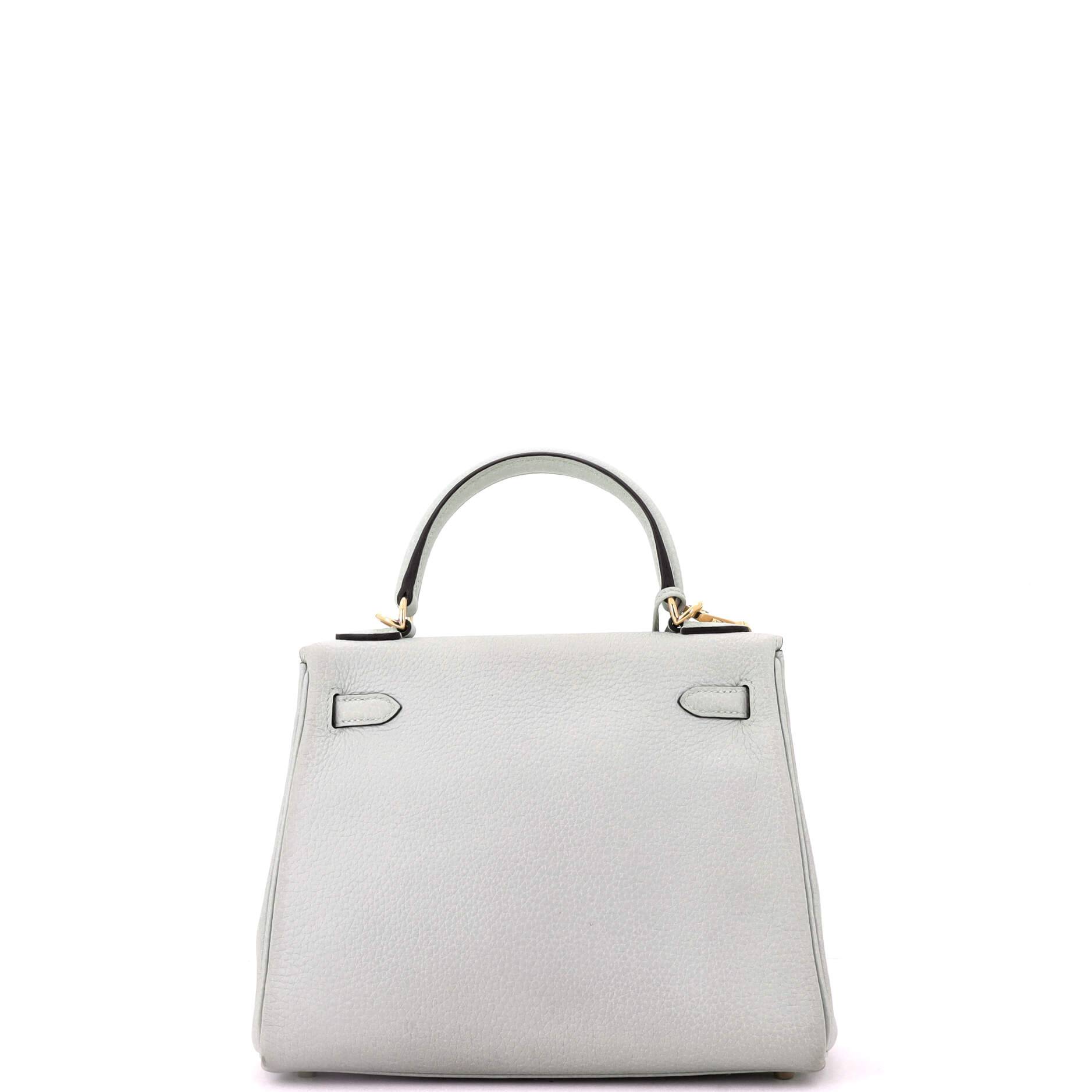 Kelly Handbag Grey Togo with Gold Hardware 25