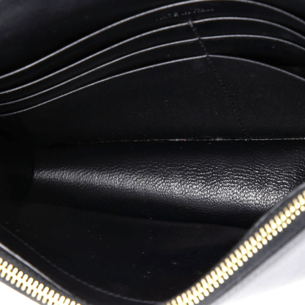 Classic Monogram Tassel Chain Wallet Leather