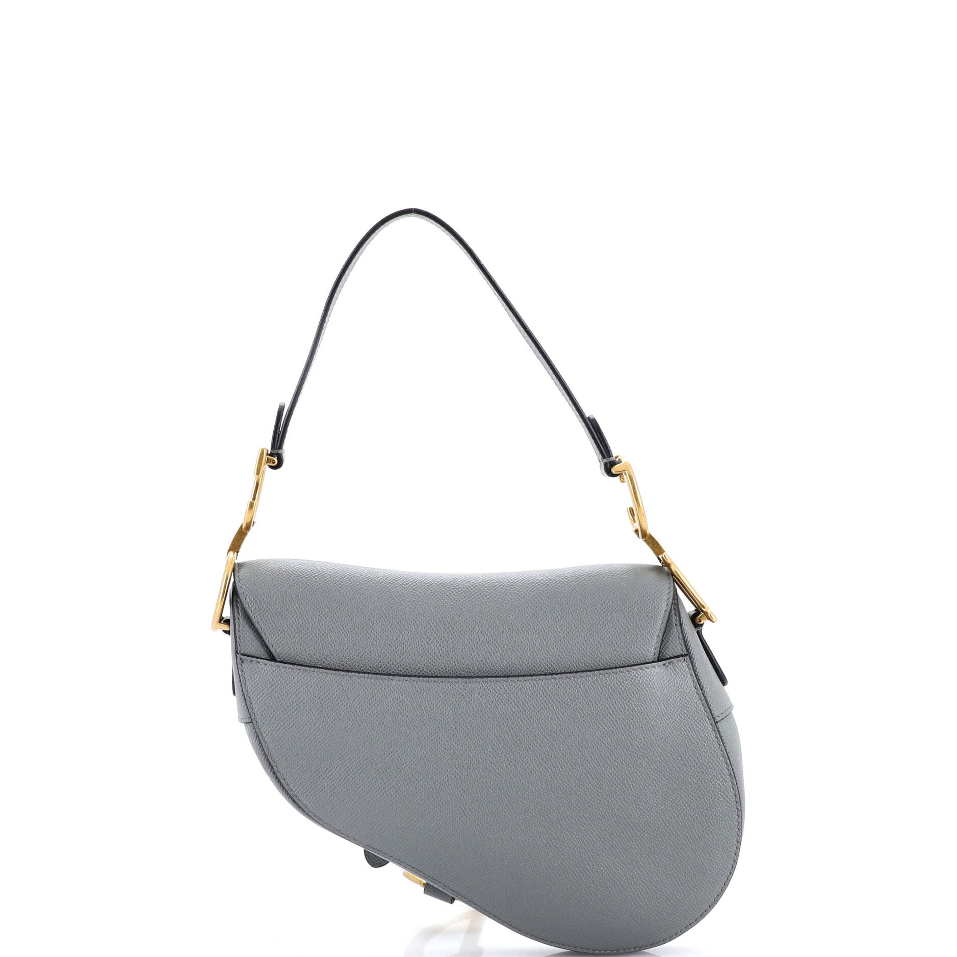 Saddle Handbag Leather Medium