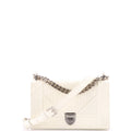 Diorama Flap Bag Cannage Embossed Calfskin Small