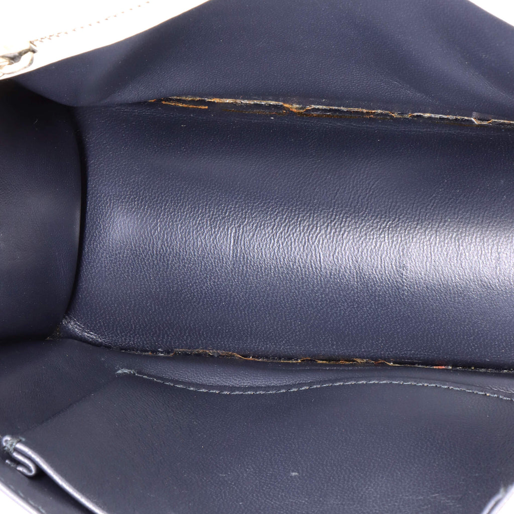Diorama Flap Bag Cannage Embossed Calfskin Small
