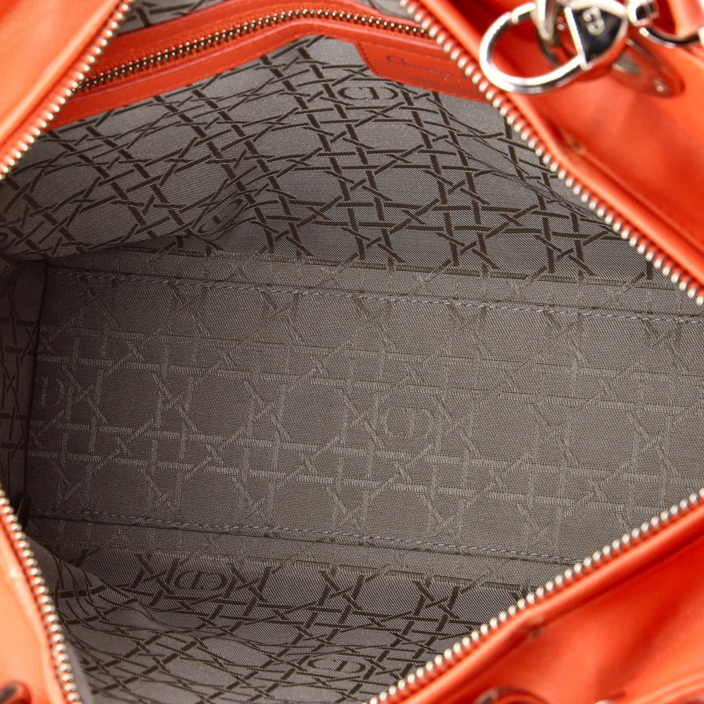 Lady Dior Bag Cannage Quilt Lambskin Large