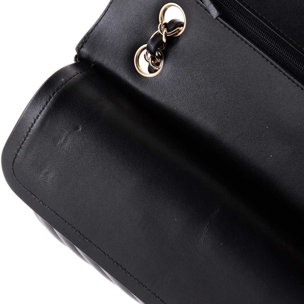 Classic Double Flap Bag Chevron Lambskin Medium