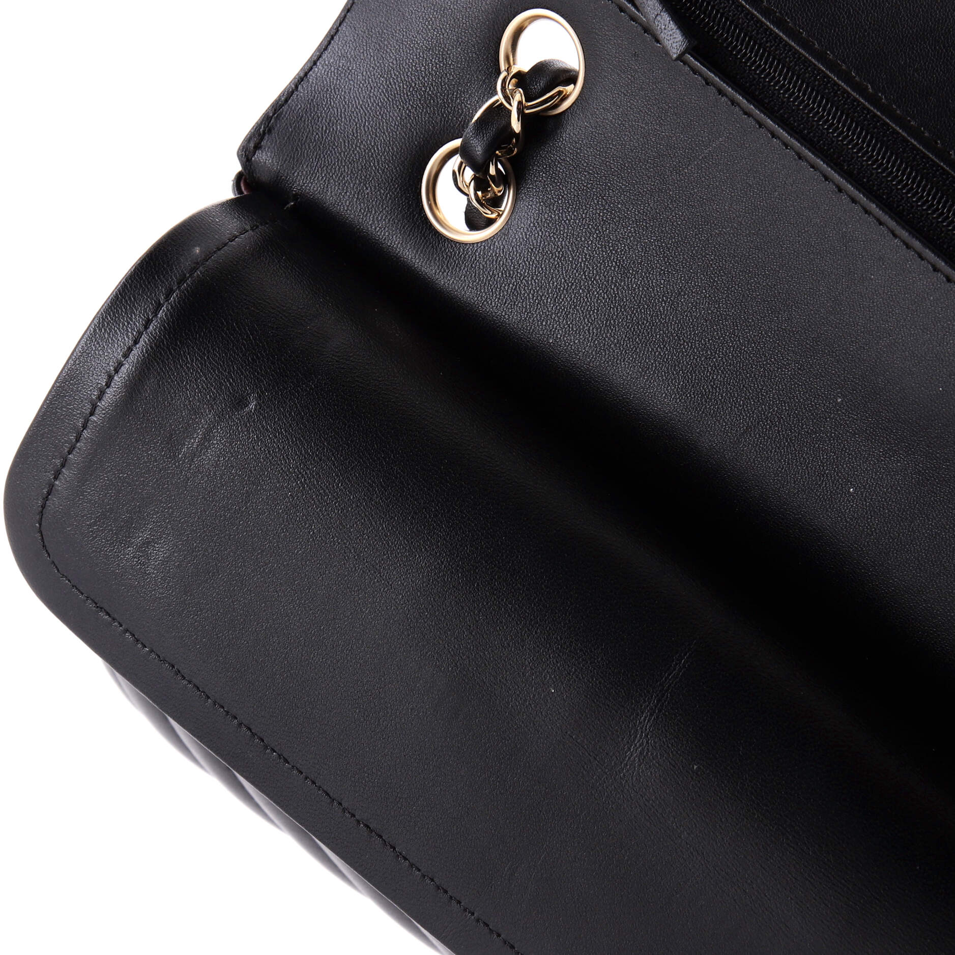 Classic Double Flap Bag Chevron Lambskin Medium