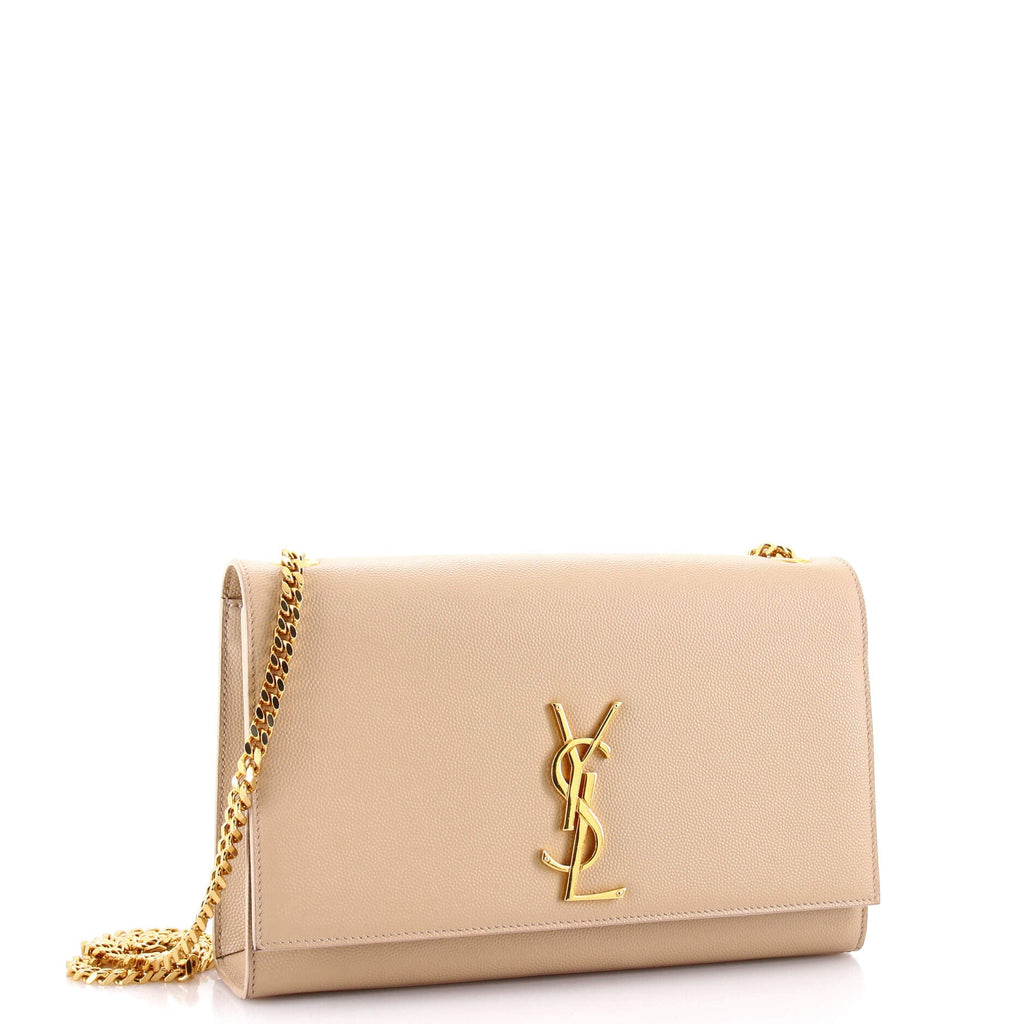 Classic Monogram Crossbody Bag Grainy Leather Medium