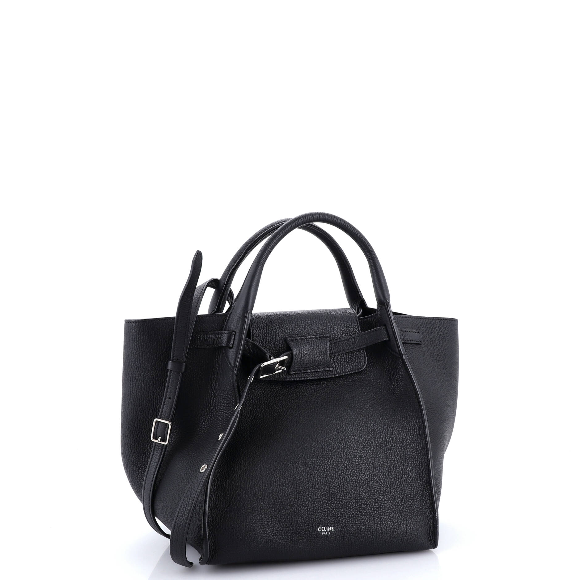 Big Bag Grained Calfskin Small
