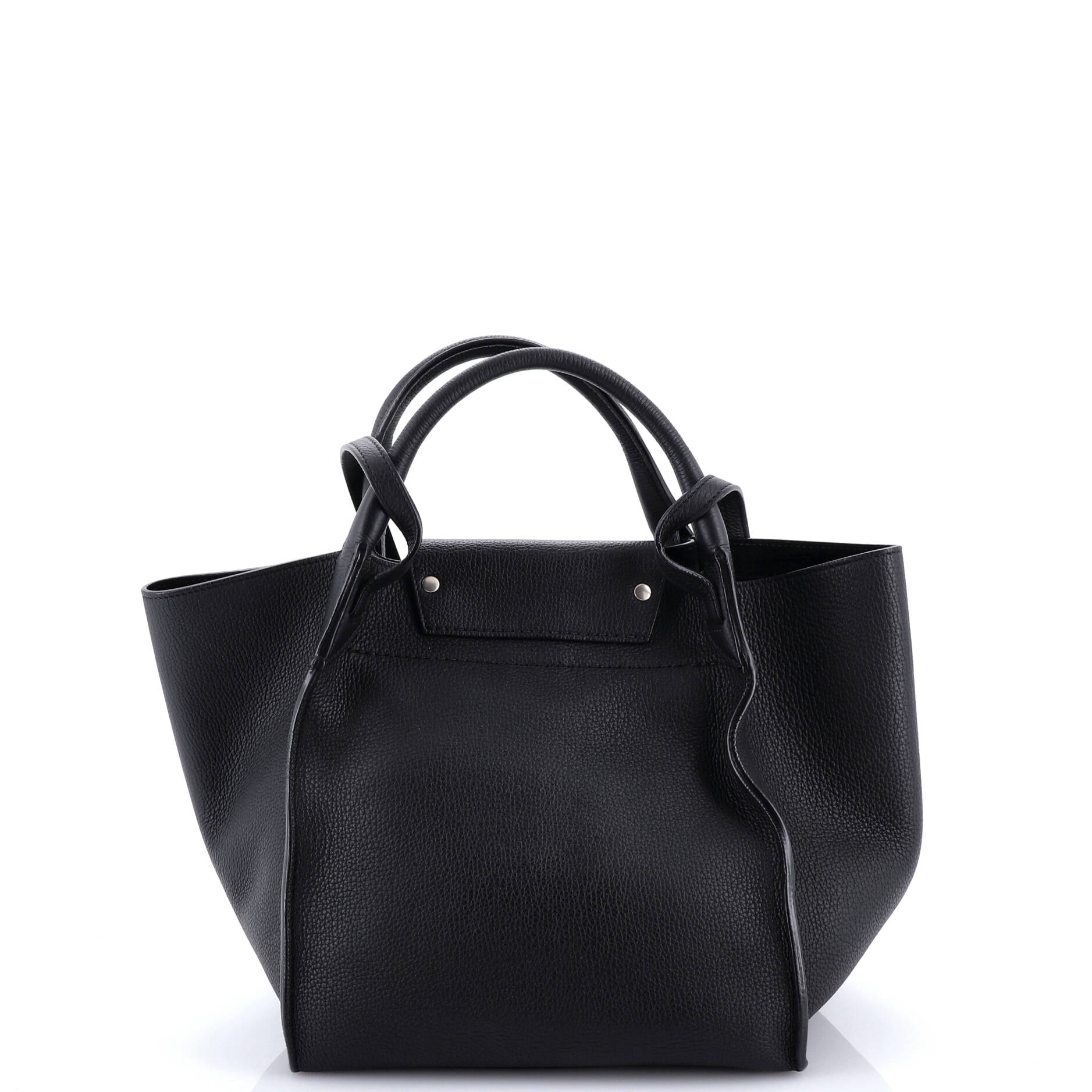 Big Bag Grained Calfskin Small