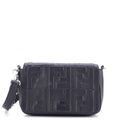 Expandable Flap Bag Zucca Embossed Leather