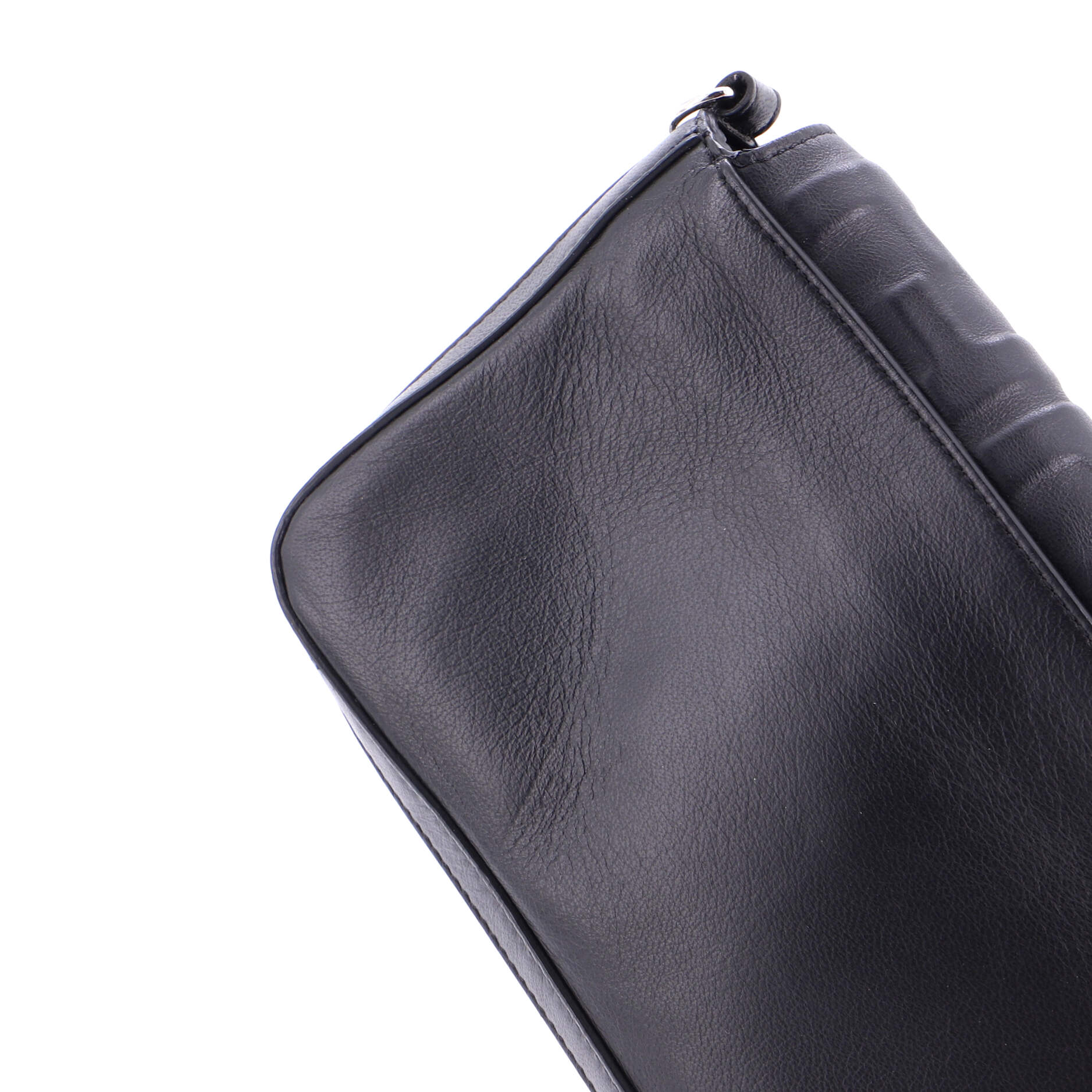 Expandable Flap Bag Zucca Embossed Leather