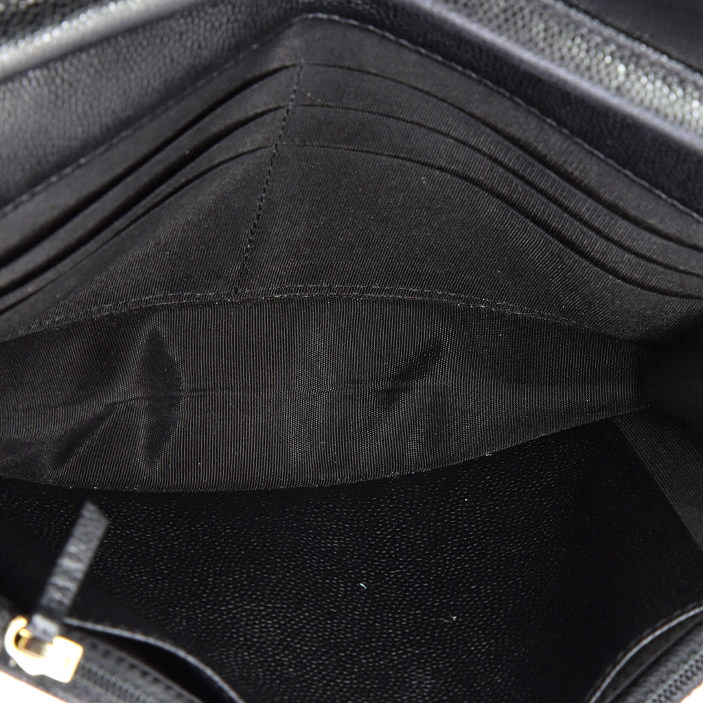 Boy Wallet on Chain Quilted Caviar
