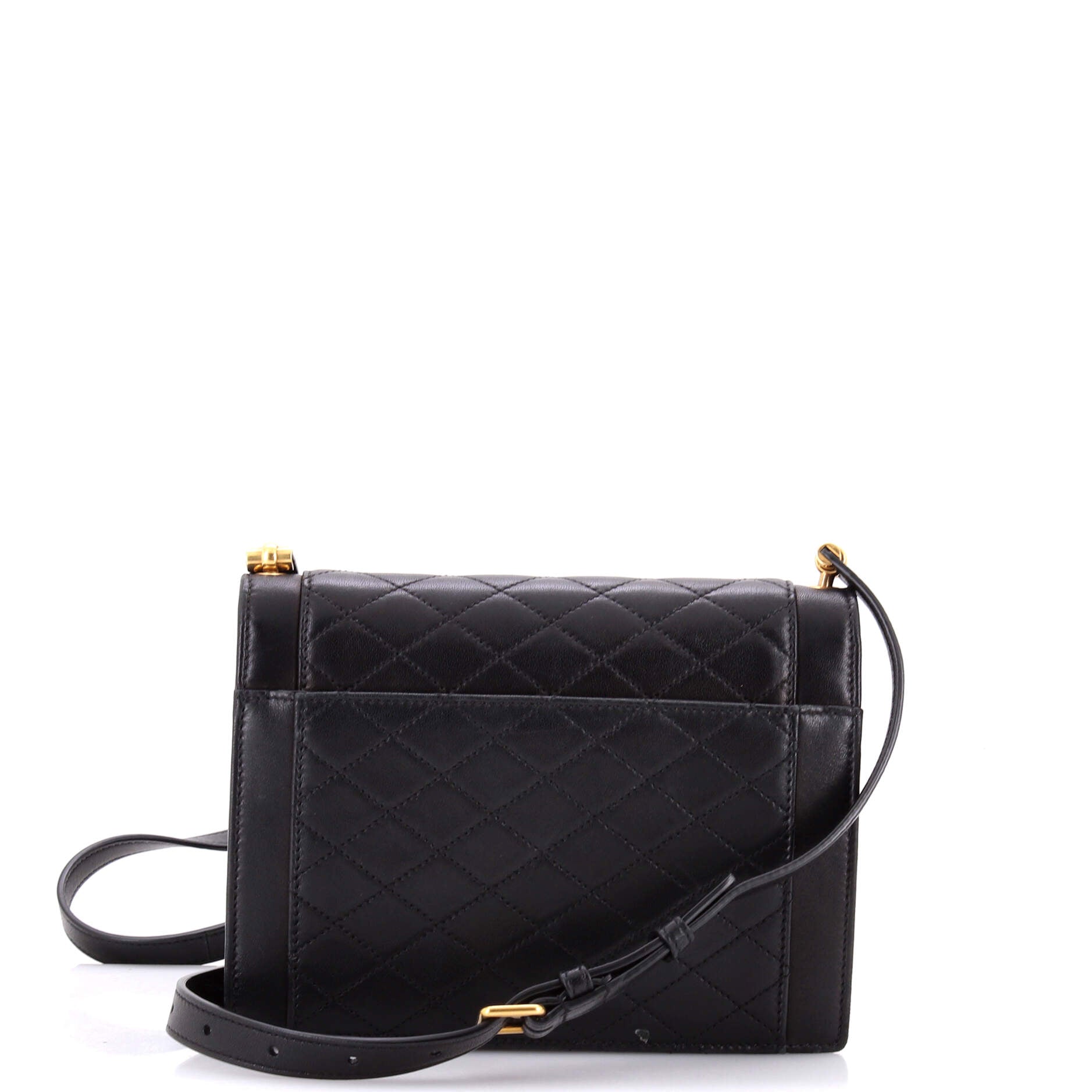 Gaby Envelope Satchel Quilted Leather Mini